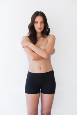 Woody Pure Essentials - 3-pack shorties van rekbaar katoen - Zwart