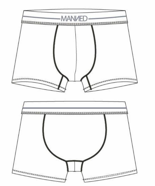 Manned Short Duo-Pack WIT *