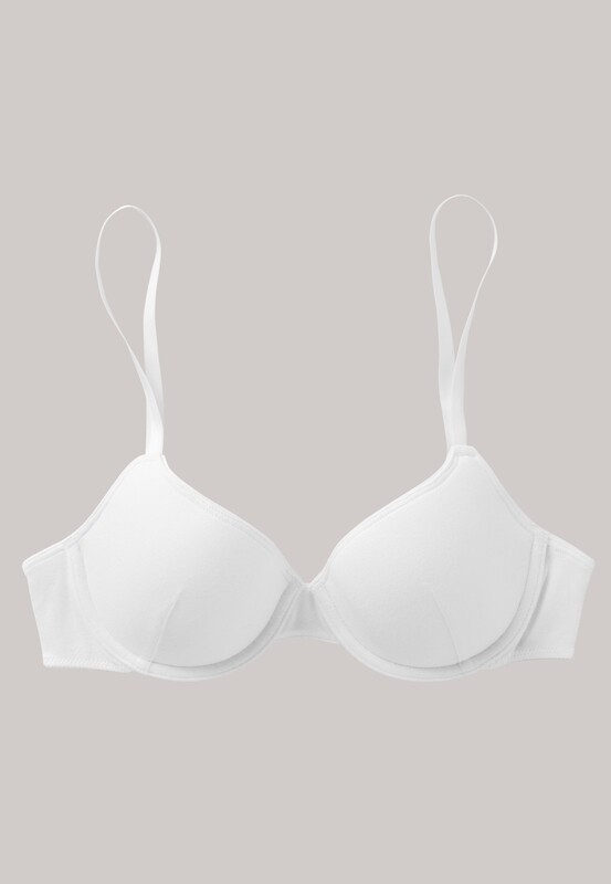 Schiesser - Beugelbeha 95/5 gevuld - Wit