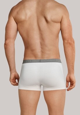 Schiesser - Short 2-pack wit - 95/5