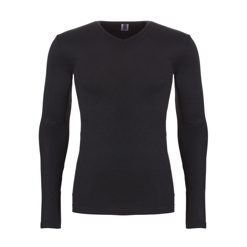TEN CATE Heren Thermo V-shirt zwart