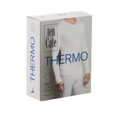 TEN CATE Heren Thermo V-shirt zwart