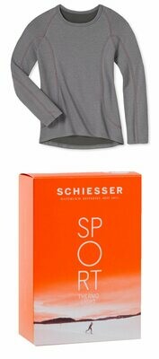Schiesser - Thermo Shirt lange mouwen pink GIRLS