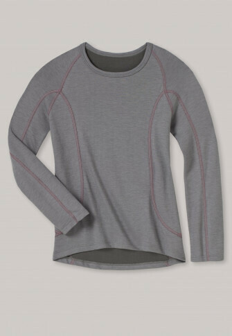 Schiesser - Thermo Shirt lange mouwen pink GIRLS