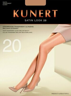 Kunert Satin Look 20 Panty - ZWART