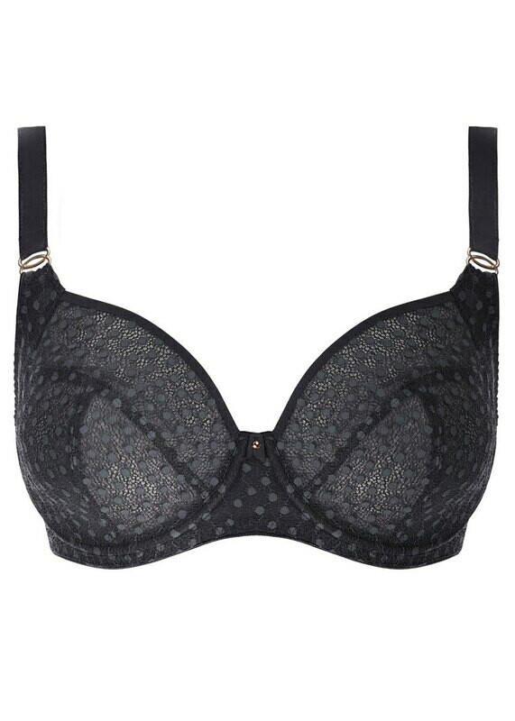 Freya Starlight Side Support Balcony Bra Slate -