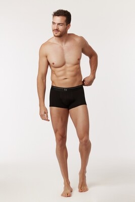 Woody Men Basic Underwear - Boxer short - duopack - zwart