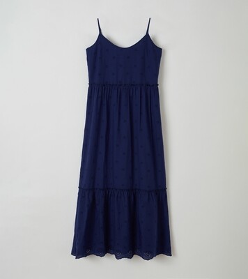 Lords x Lilies - Maxi jurk - Donkerblauw *
