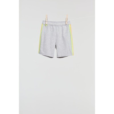 Billie-Ray x Woody - Unisex Short - Grijs Melange