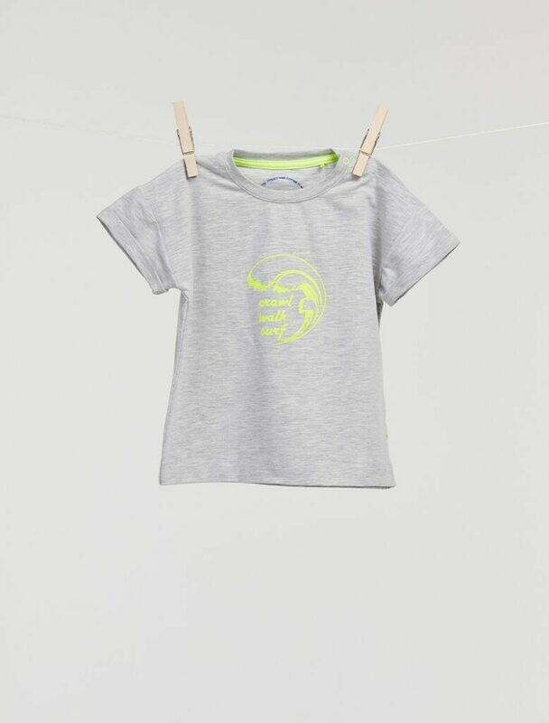 Billie-Ray x Woody - Unisex T-Shirt - Grijs Melange*