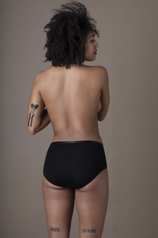 NDRWR by Woody - Duopack 2 Dames Slips - Black Bean