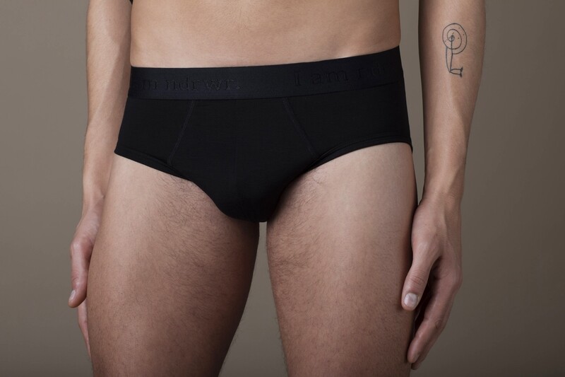 NDRWR by Woody - Duopack  2 Herenslips - Black Bean