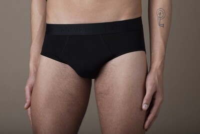 NDRWR by Woody - Duopack  2 Herenslips - Black Bean