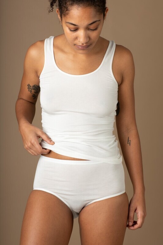 NDRWR by Woody - Duopack 2 Dames Slips - Protected Ivory