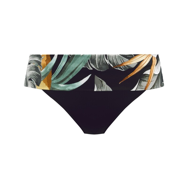 Fantasie Swimwear - UW Gathered Full Cup Bikini Top + Folded Bikini Brief "Bamboo Grove" -