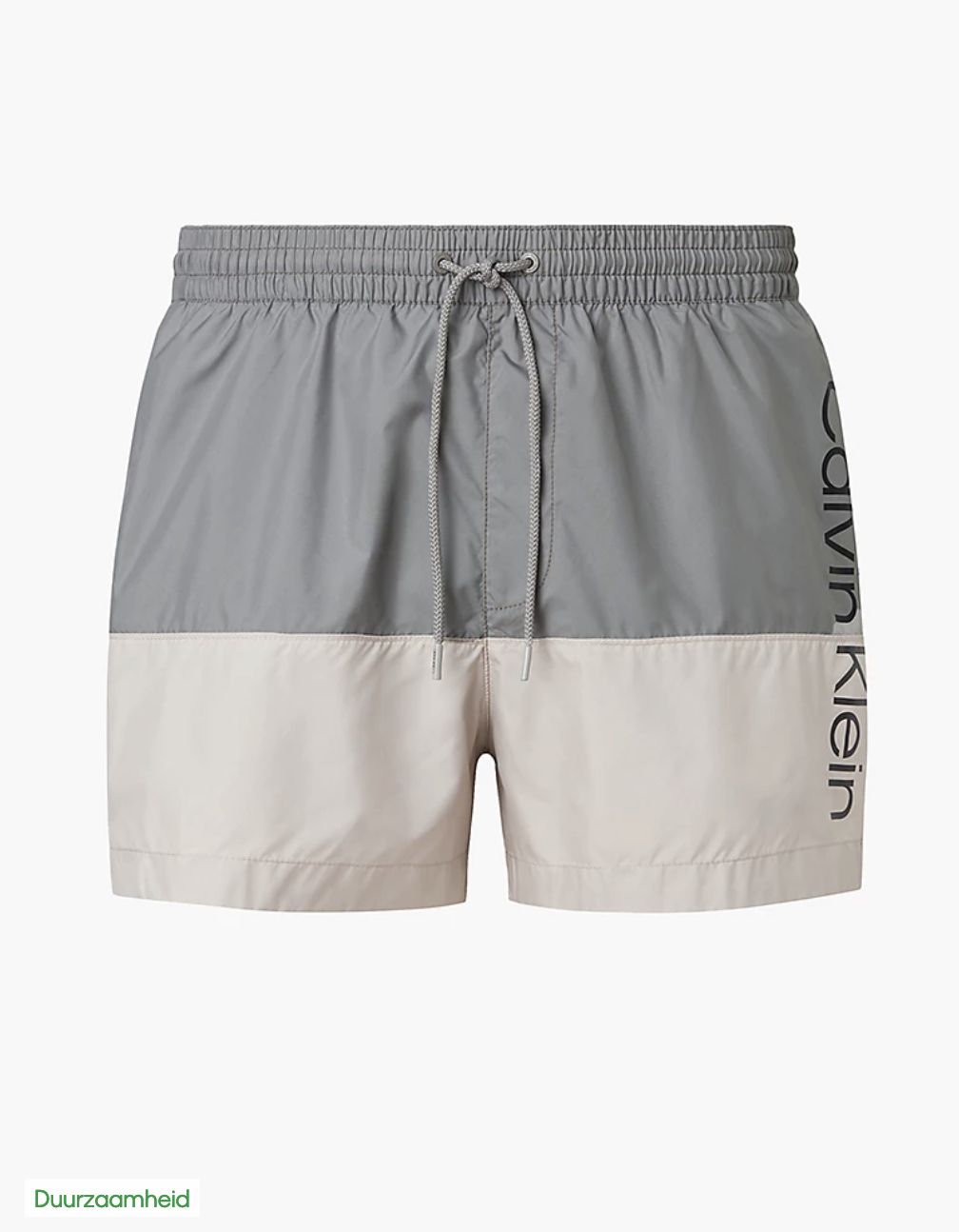 Calvin Klein - Korte Zwemshort Met Trekkoord - Core Logo Block
