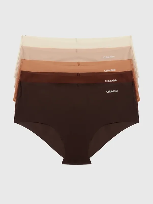 Calvin Klein - 5-pack Hipsters - Naturals