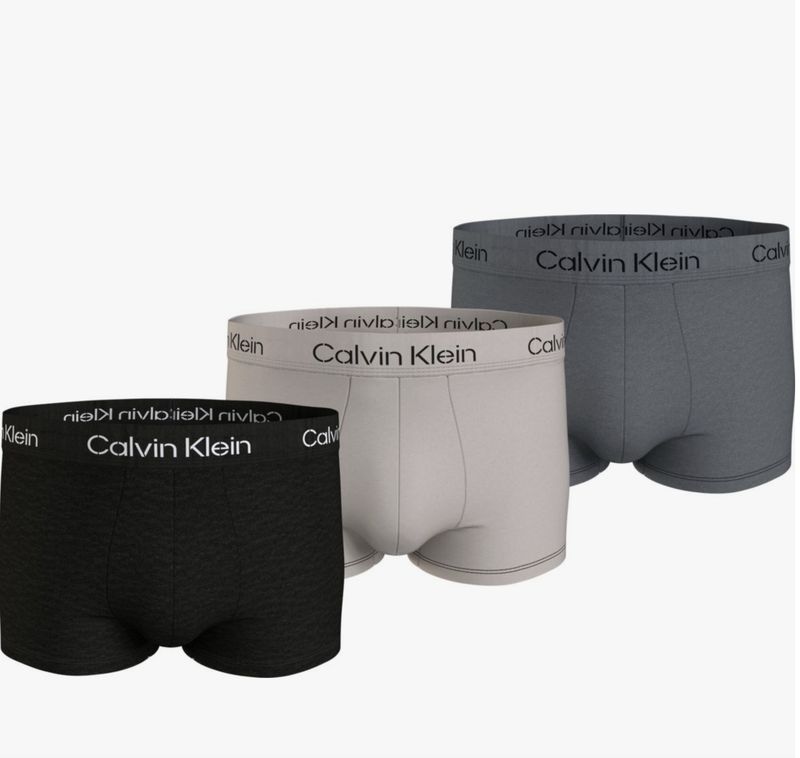 Calvin Klein - 3-pack herenshorts - Black/Moonbeam/Shining Amor