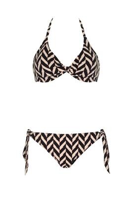 Olympia - Bikini - Zwart/Beige