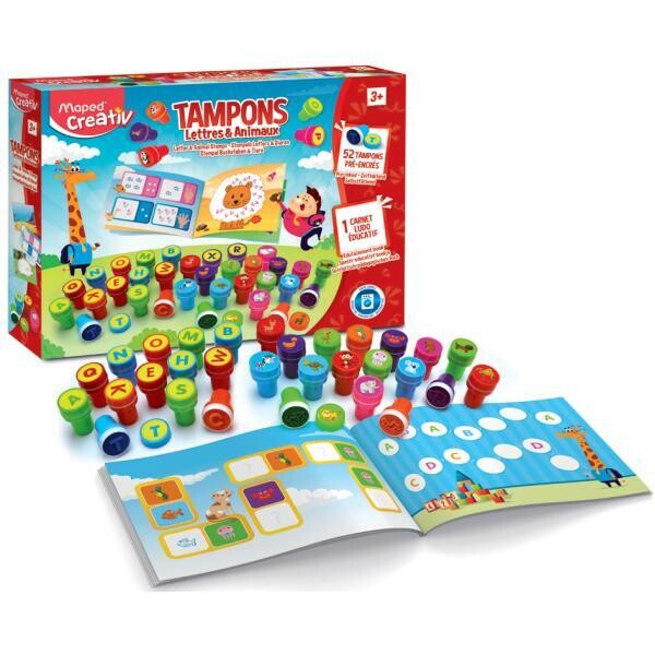 Maped Creativ - Letters- en dierenstempels