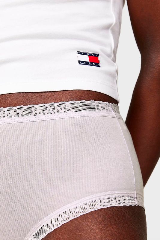 Tommy Hilfiger - 3-pack damesslips- Black/lavendel/light pink