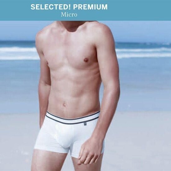 Schiesser - Selected Premium - Micromodal - Short - wit Schiesser - Selected Premium - Micromodal - Short - wit