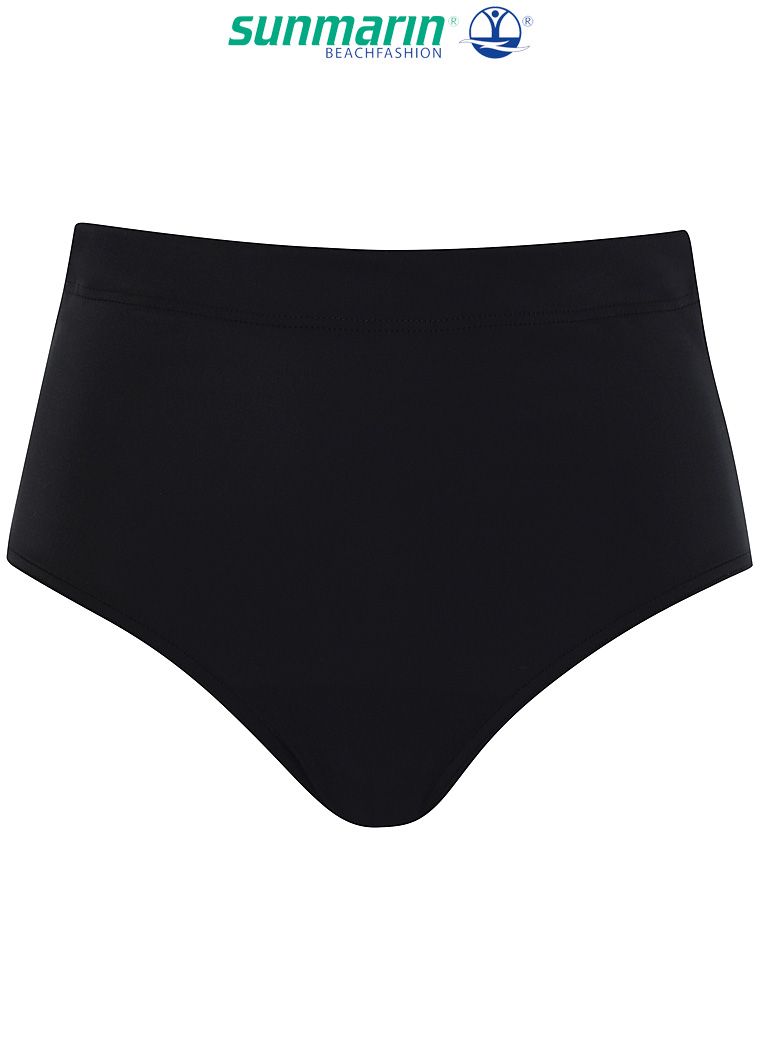 Sunmarin - Hoge Bikinislip - Zwart