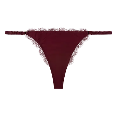 Love Stories - String "Roomie" - Burgundy