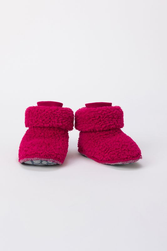 Woody - Baby Botjes Zonder Oogjes - Framboos-Rood