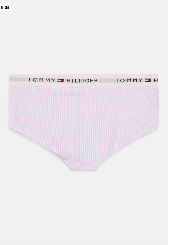 Tommy Hilfiger - Duopack Meisjes Hipsters - Roze Gestreept/Donkerblauw