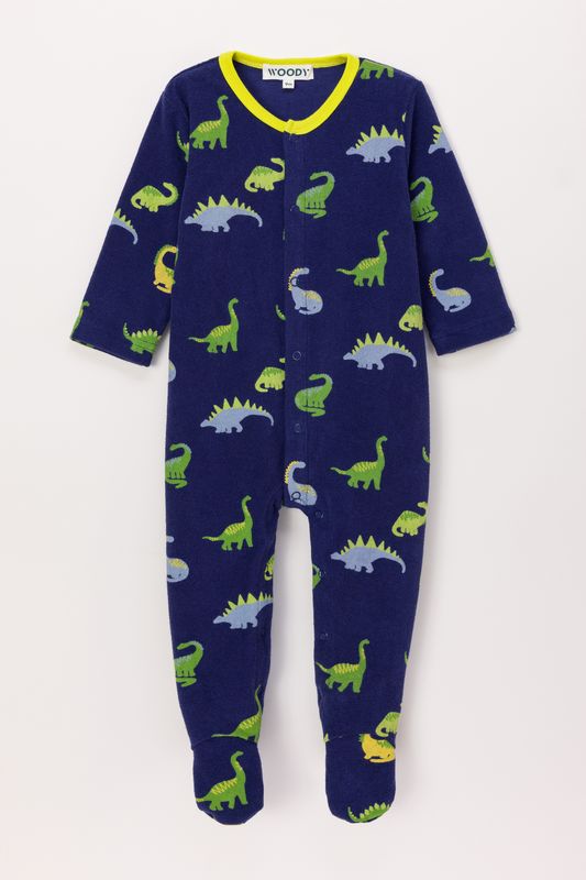 Woody - Kruippakje - Dino Print Woody - Kruippakje - Dino Print