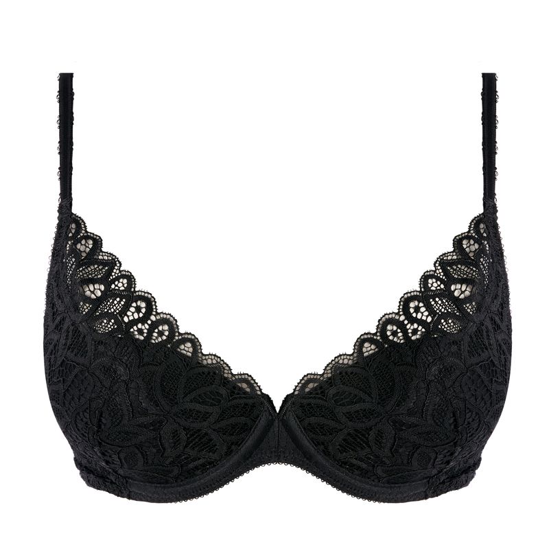 Wacoal - Push-Up BH "Raffine" - Zwart