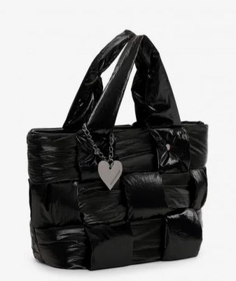 Emily &amp; Noah - Shopper "Dilara" Klein -Zwart