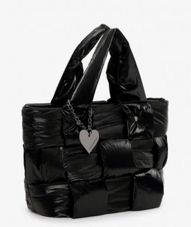 Emily &amp; Noah - Shopper "Dilara" Klein -Zwart