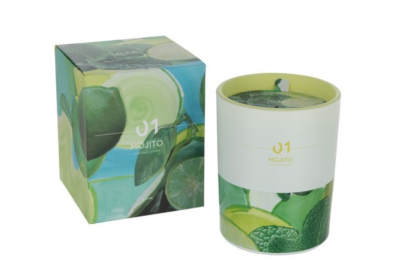 J-LINE - Kaars Mojito Large-70h