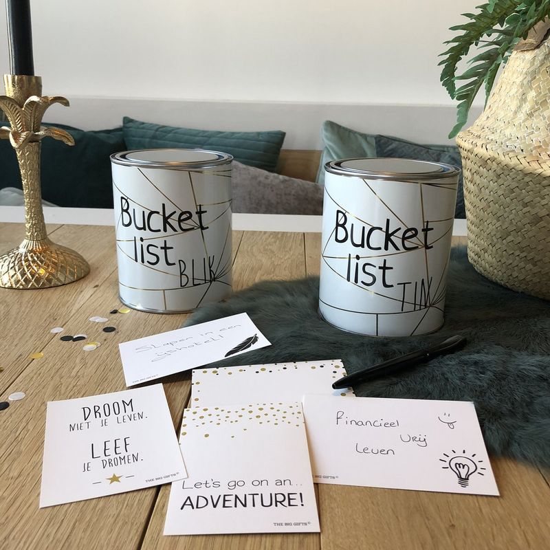 The Big Gifts - Bucket List Tin