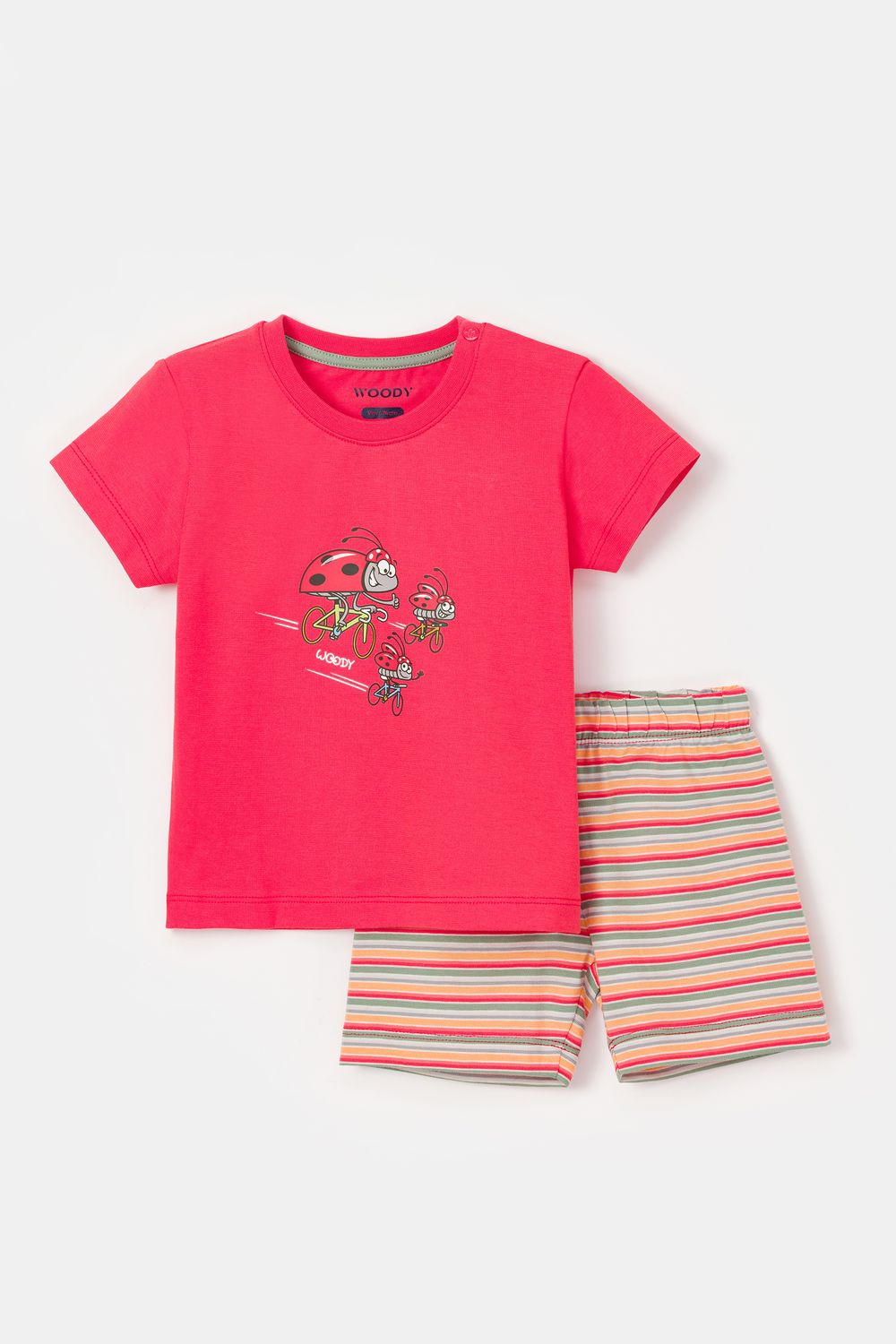Woody - Baby jongens pyjama - Rood