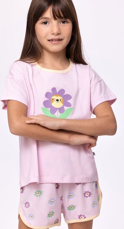 Woody - Meisjes/Dames Pyjama - Lichtroze