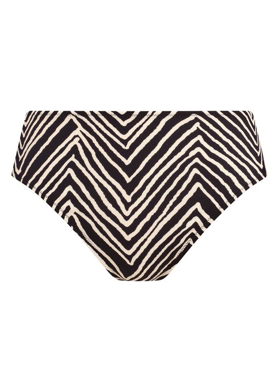 Freya - Bikini Slip "Fiji Falls" - Zwart/Wit