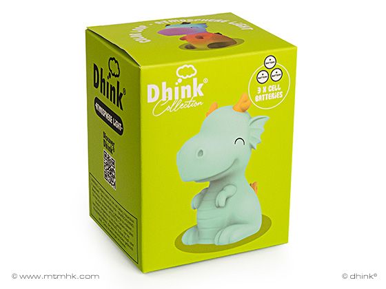 Dhink Collection - Mini Sfeerlicht - Draak + 15 Min. Timer