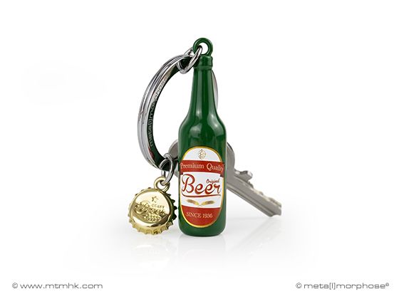 Metalmorphose  - Sleutelhanger - Bier Key Ring 🍺🔑