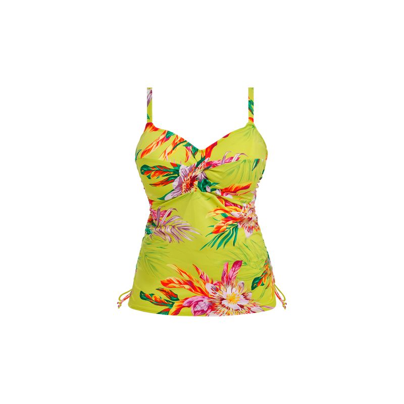 Fantasie Swimwear - Tankini bovenstuk " Cala Macarella" - Twisted met beugel - Lemon