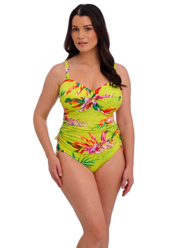 Fantasie Swimwear - Tankini bovenstuk " Cala Macarella" - Twisted met beugel - Lemon