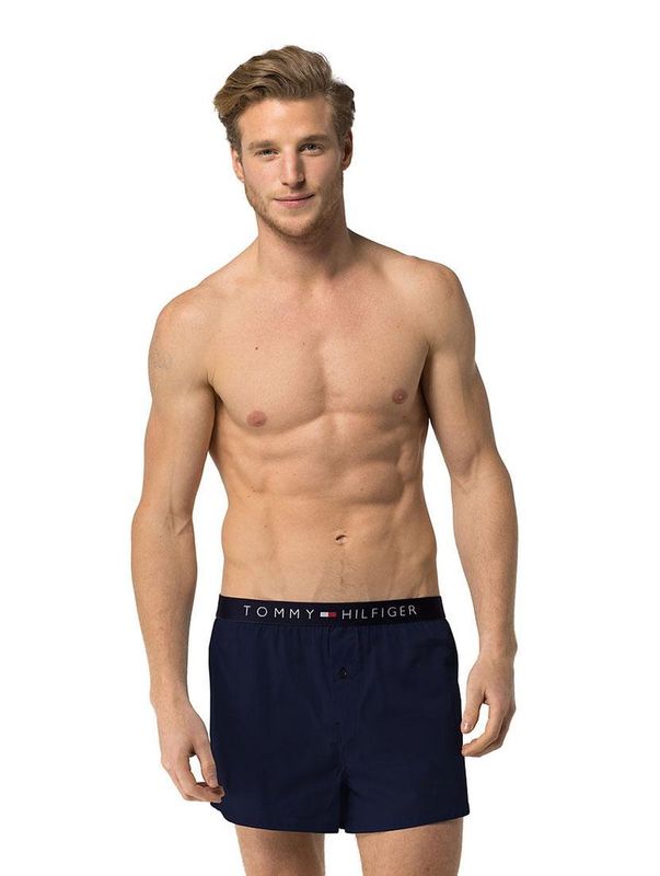 Tommy Hilfiger - Woven Boxer - Navy Blazer