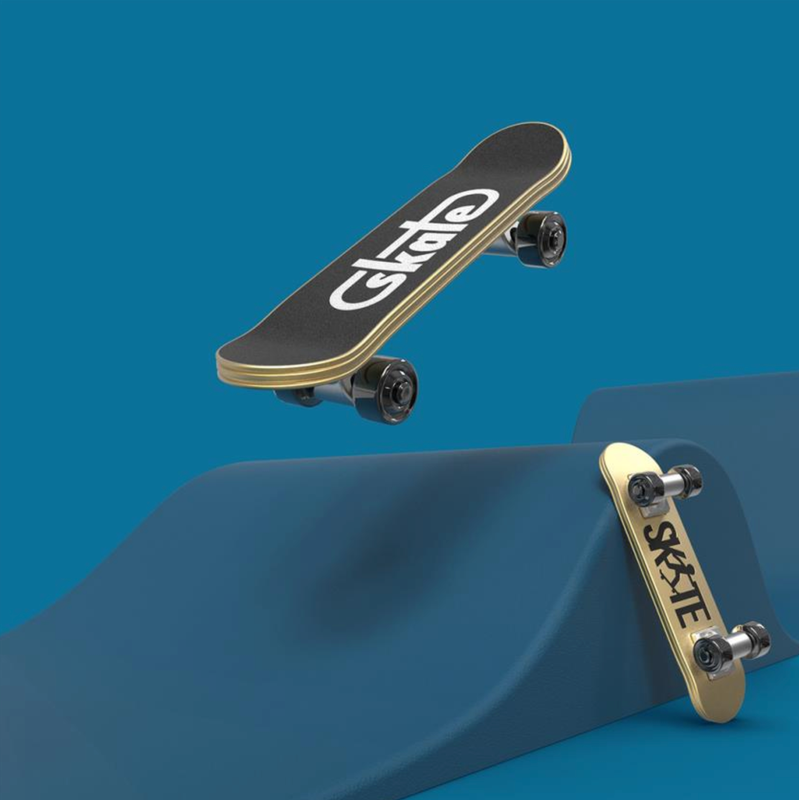 Metalmorphose  -   Sleutelhanger - Skateboard