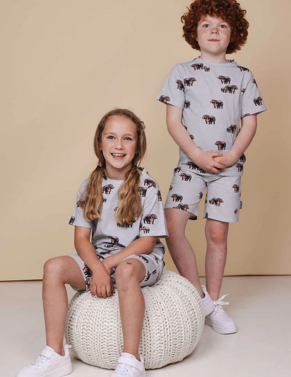 Snurk - Unisex Pyjama - Hippos Snurk - Unisex Pyjama - Hippos