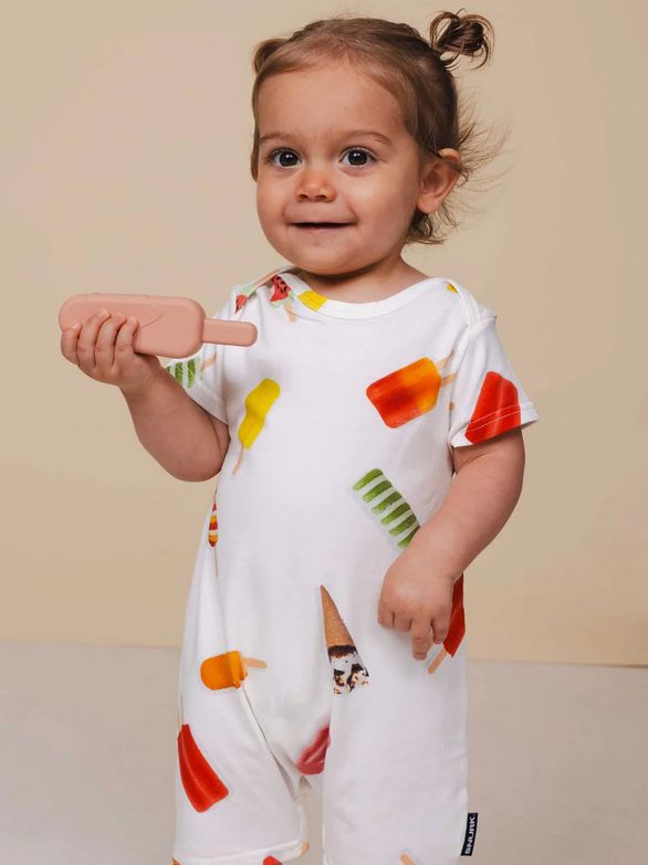 Snurk - Baby Playsuit - Popsicles