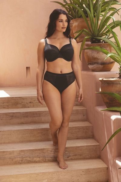 Fantasie - Maxislip "Demure" - Zwart