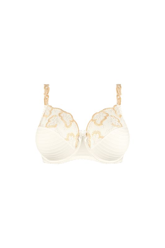 Louisa Bracq – Underwired Bra "Elise" – Ecru/Gold