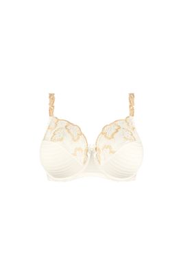 Louisa Bracq – Underwired Bra "Elise" – Ecru/Gold